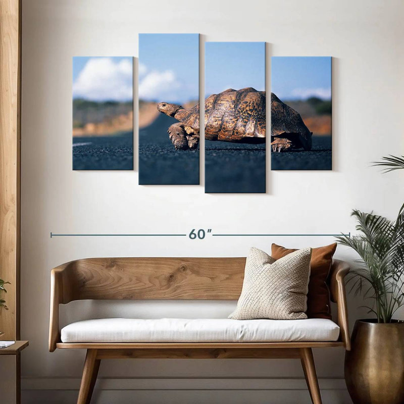 Brampt Crossing Turtle, 32" H x 52" W
