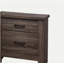Table de chevet en bois naturel