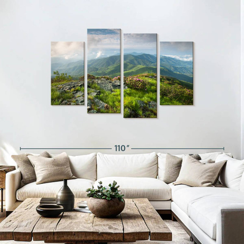 Alvord majestueux Blue Ridge Mountains, H 48 po x l 75 po