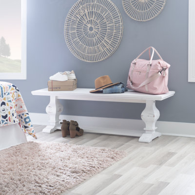 Strickler Solid Wood Bench