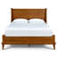 Martine Solid Wood Wingback Bed-1091942796