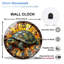 Horloge murale Turtle
