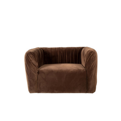 Bina Velvet Swivel Wingback Chair