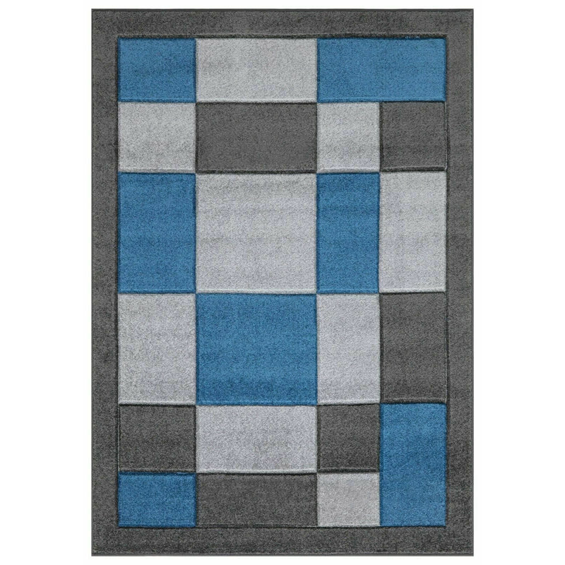 Liebel Plaid Area Rug, Runner 60 x 220cm