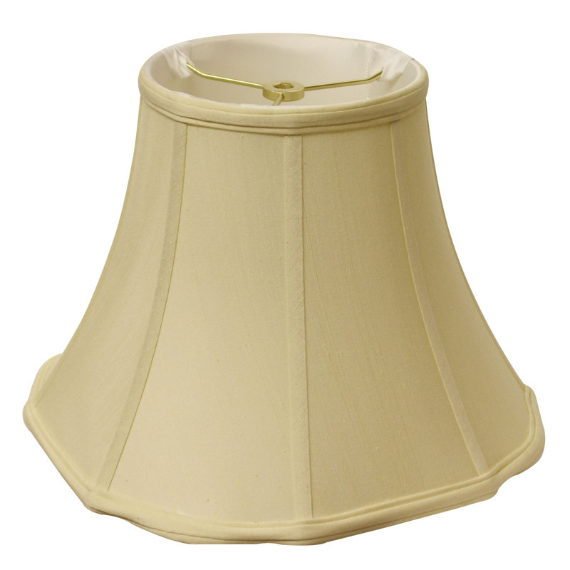 Abat-jour 16 po Octay Monay Shantung, Blanc antique