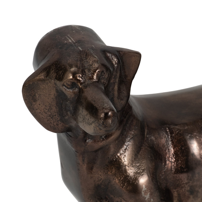 18 po Cheviot Bronze H 6 po, parfait pour la décoration - 18 po x 4 po x 6 po