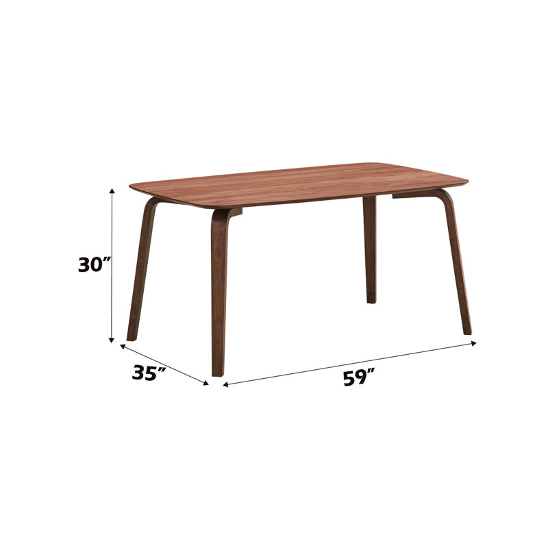 Table de salle à manger Graceful Walnut
