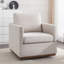 Fauteuil d'appoint pivotant de style Mid-Century moderne pour le salon, la chambre à coucher-225300828