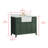 Aisa 42" Single Bathroom Vanity-1671166356