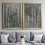 Birch Forest Abstracts I, toile encadrée de qualité supérieure - prête à être accrochée-763625501-763625502