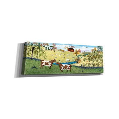 «Willow Tree Farm» par Susan Henke, reproduction d'art sur toile