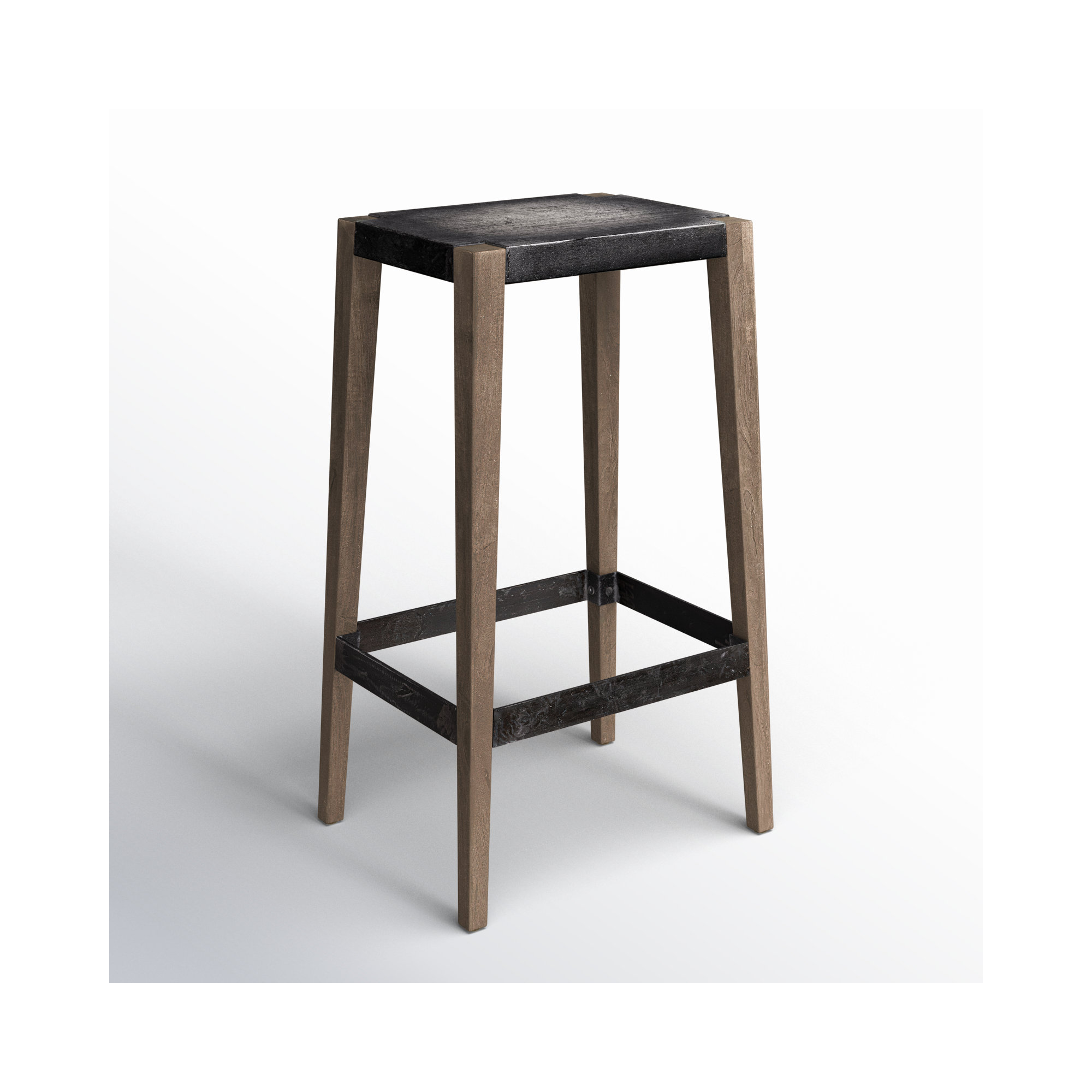 Nolani Bar & Counter Stool, Bar Stool (30" Seat Height), Light Brown