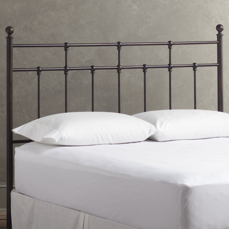 Tête de lit en métal Eccleshall, Double / grand, Bronze