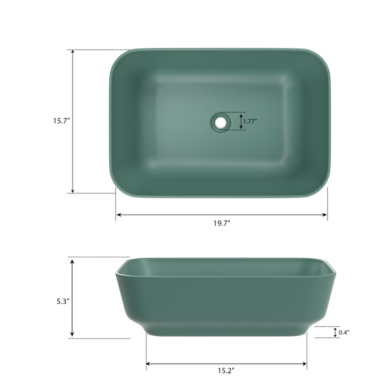 Lavabo vasque de salle de bain ELLAI