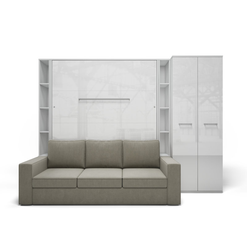 Celinka Upholstered EU Kingsize - 160 X 200 Cm Bed, White/Sand