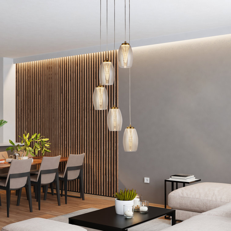 Kalicki 5 - Light Unique/Statement LED Chandelier