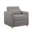 Serta Cooper 36" Convertible Accent Chair w/ Accent Pillow, Dream Coil Comfort, Easy Assembly-88874657