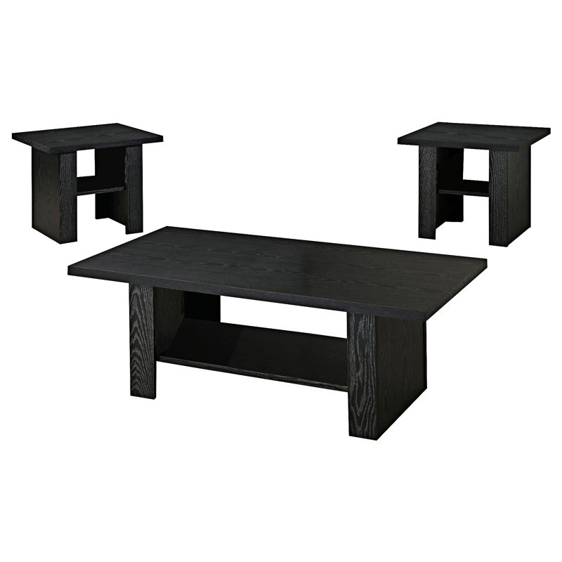 Wood Coffee Table Set