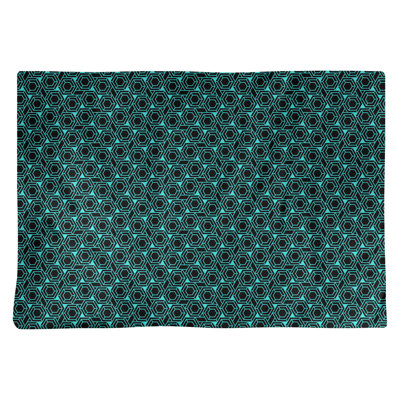Napperon en treillis hexagonal alternatif de 18 po