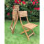 Chaise de patio pliante Chamorro