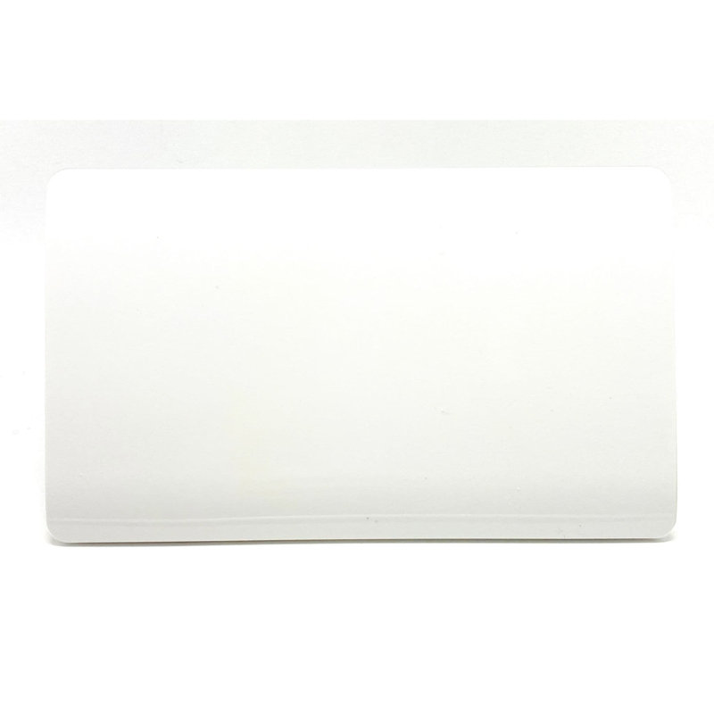 Trendi Switch Double Blanking Plate, Ice White