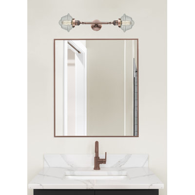 Éclairage pour meuble-lavabo 2 lumières rétro Lavalle
