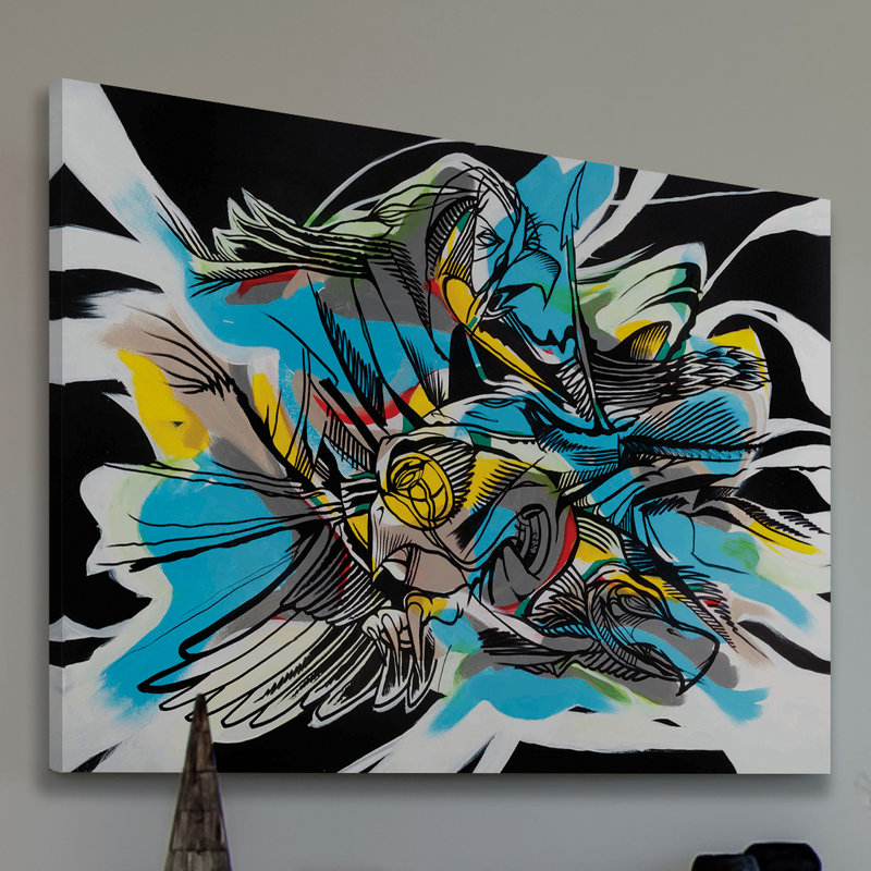Raven Claw - Wrapped Canvas Print, 30 cm H x 46 cm W x 4cm D