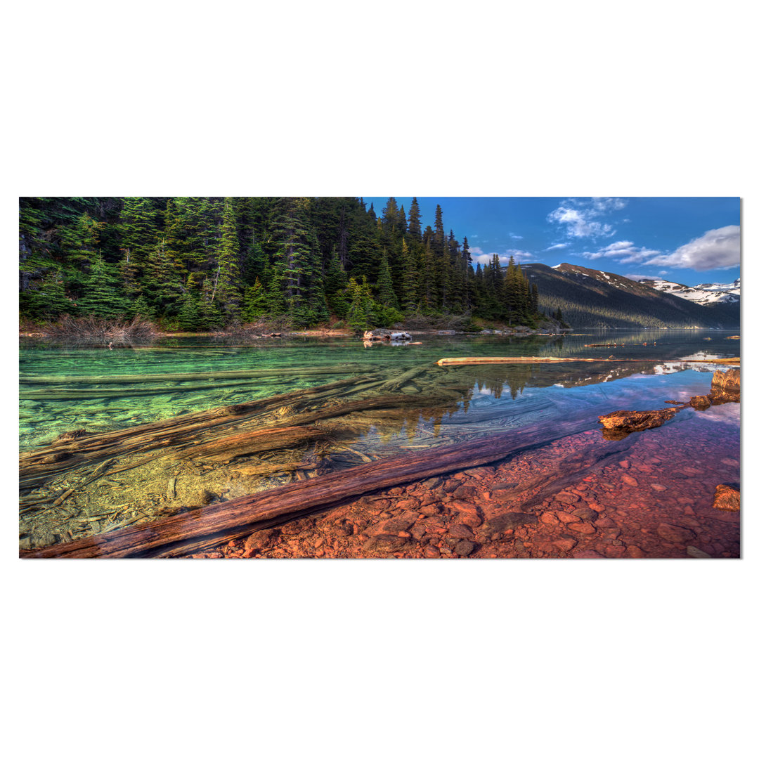 " Beautiful View Of Mountain Lake " Design Art 