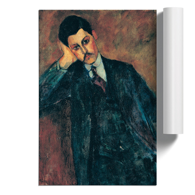 Jean Alexandre by Amedeo Modigliani - No Frame Painting, 30cm H x 21cm W x 0.1cm D