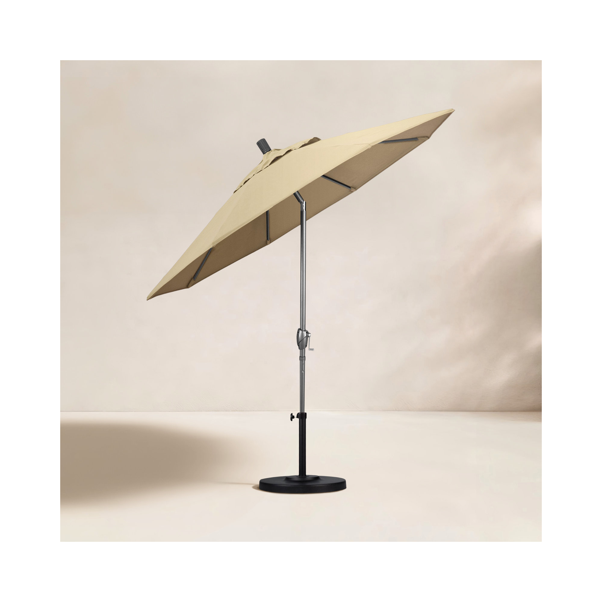 Pacific Trail Series 90'' Outdoor Umbrella, Antique Beige