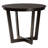 Baxton Studio Alena Modern Grey Fabric And Dark Brown Finished Wood 5-Piece Dining Set
