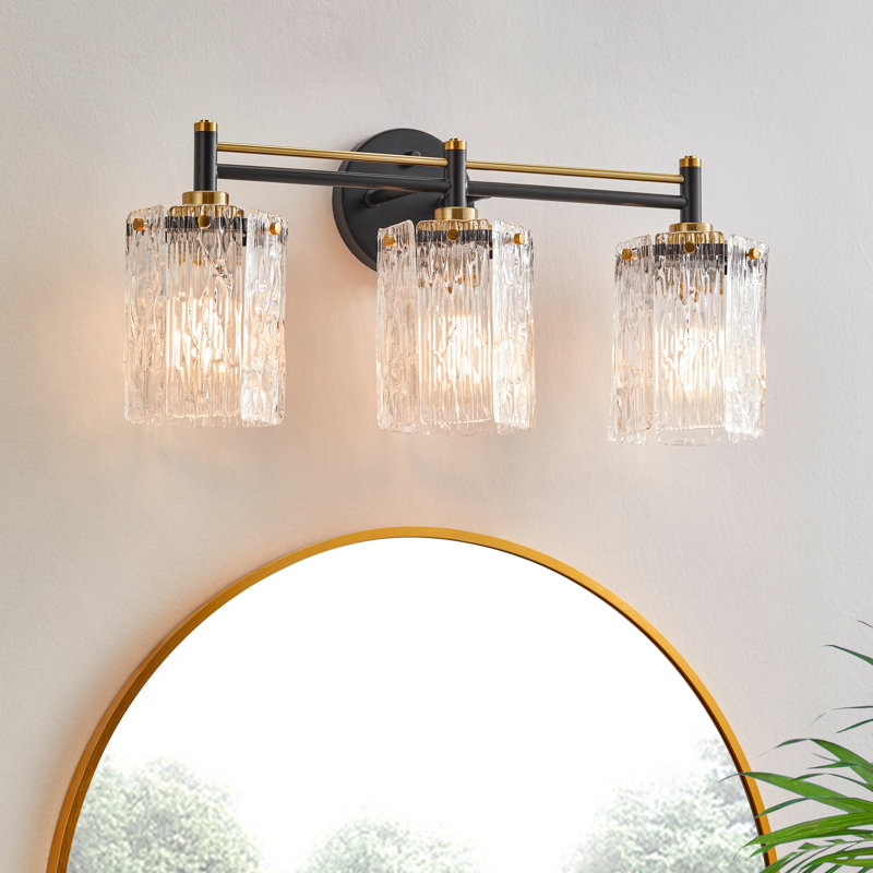 Éclairage pour salle de bain 3 lumières Harlune