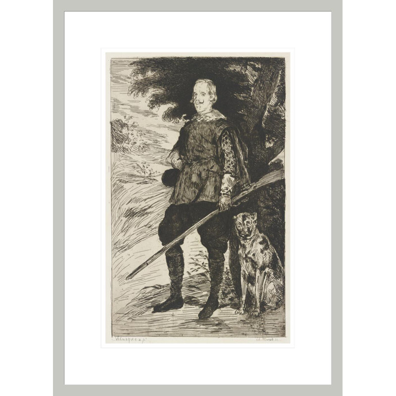 «Philip IV» par Estampe numérique encadrée, 21,75 po H x 15,9 po L