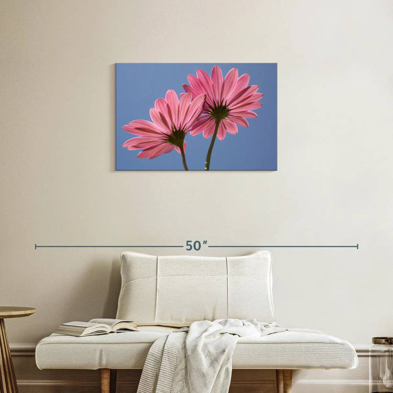 Harnek Blue Sky Flowers, 20" H x 30" W
