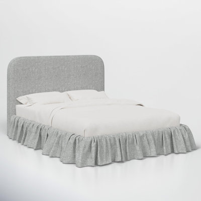Maggie Ruffle Platform Bed by Birch Lane