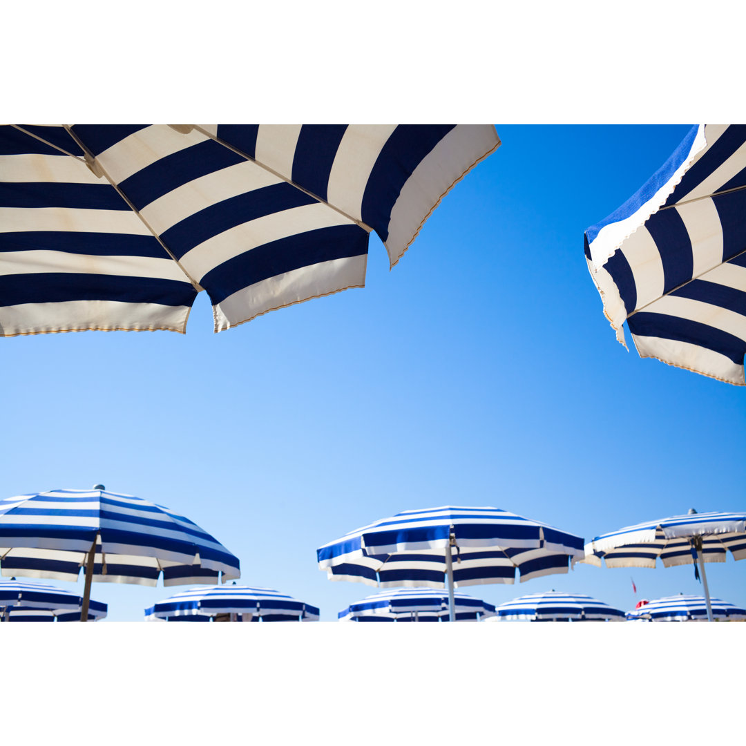 Beach Umbrellas by Anzeletti - Druck