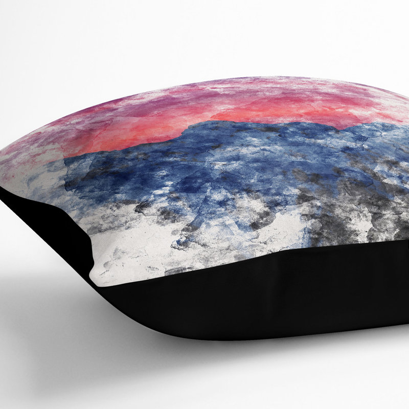 Square Cushion, 40cm H x 40cm W x 15cm D, Black
