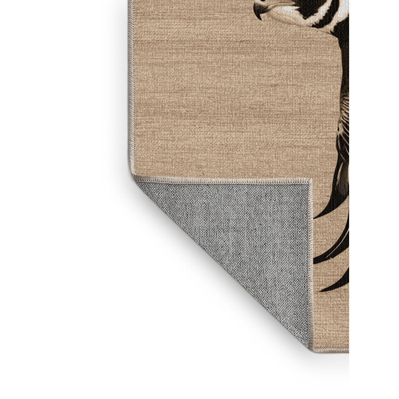  Tapis lavable Northern Harrier Birds, Rond 8 pi
