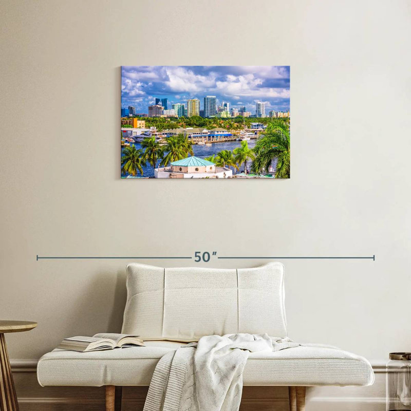 Skyline de Kavia Fort Lauderdale, H 20 po x l 30 po