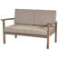 Klarissa Solid Wood 5 - Person Seating Group with Cushions