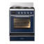 Majestic III Series 30 Inch Dual Fuel Range with 5 Sealed Burners in Emerald Green (Natural Gas, Burnished Trim)-1045611448-1045611451-1045611454