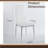 Modern Dining Chairs Set Of 4, Metal Legs-1851234862-1851234851