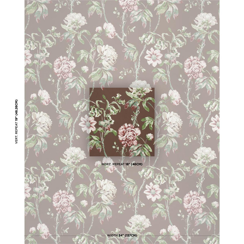 Daydream Wallpaper, Brown