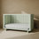 Lit de bébé convertible de luxe avec barrière de sécurité pour tout-petits Kyoto