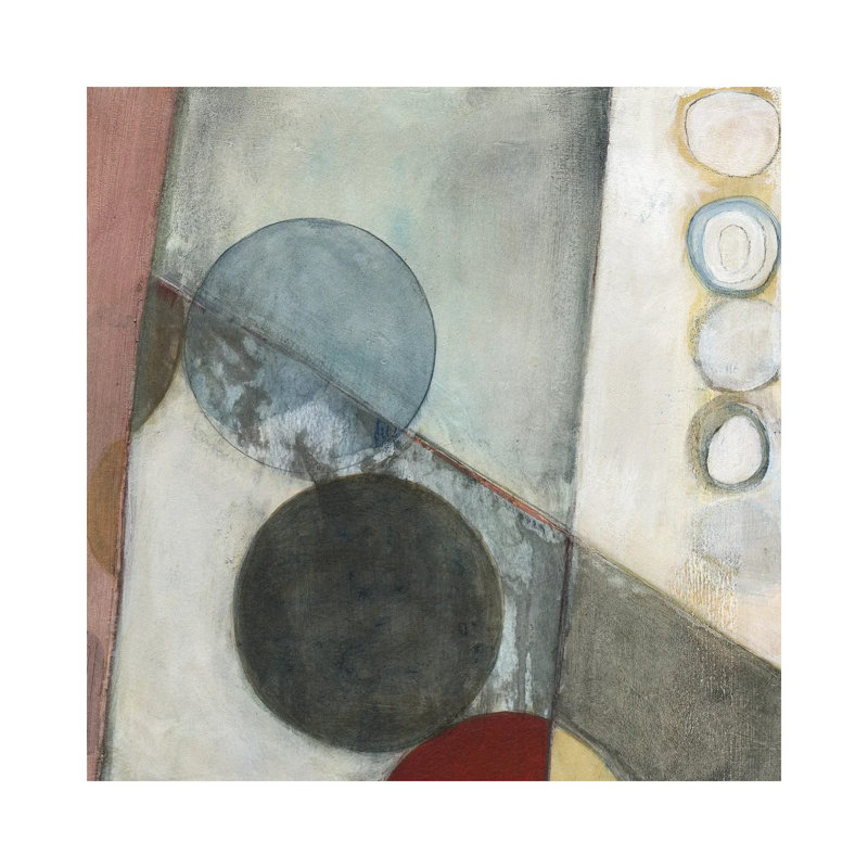 Seven Circles II by Jodi Fuchs - Wrapped Canvas Painting, 66.04 cm H x 66.04 cm W x 1.91 cm D