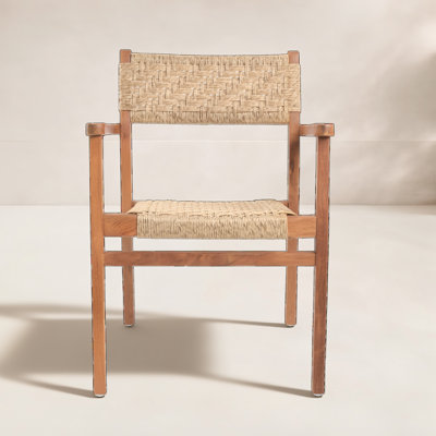 Palermo Solid Teak Stackable Outdoor Armchair