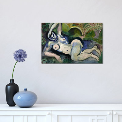 Blue Nude or Souvenir of Biskra (1906) by Henri Matisse - 1 Piece Wrapped Canvas Wall Art