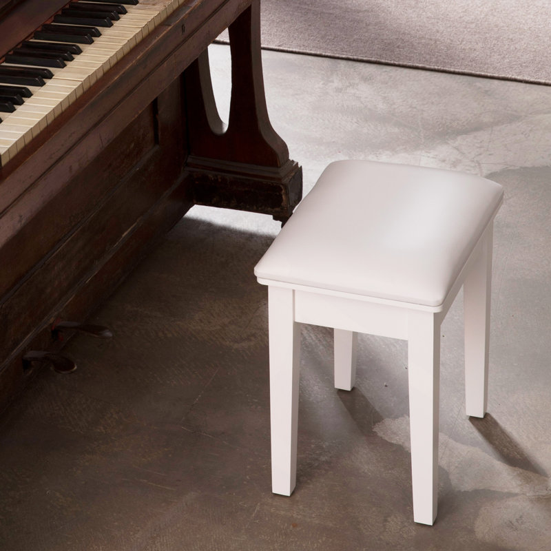 Tabouret de coiffeuse avec coussin et pieds solides