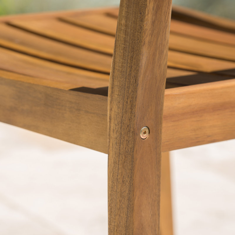 Chaise d'extérieur Amarrion, Brun
