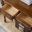 Console en bois massif de style campagne classique-2093079661-2093079659